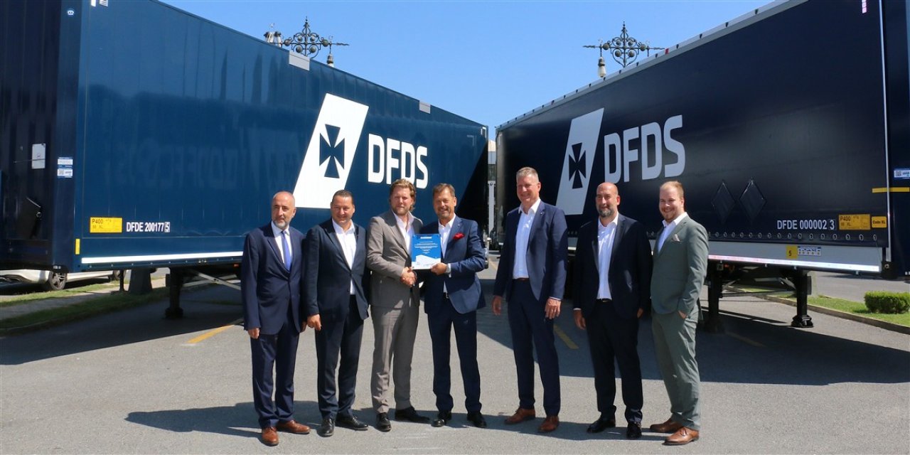 Krone ve DFDS’ten Türk lojistik sektörüne 1.050 treylerlik katkı